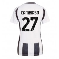 Juventus Andrea Cambiaso #27 Kotipaita Naiset 2024-25 Lyhythihainen